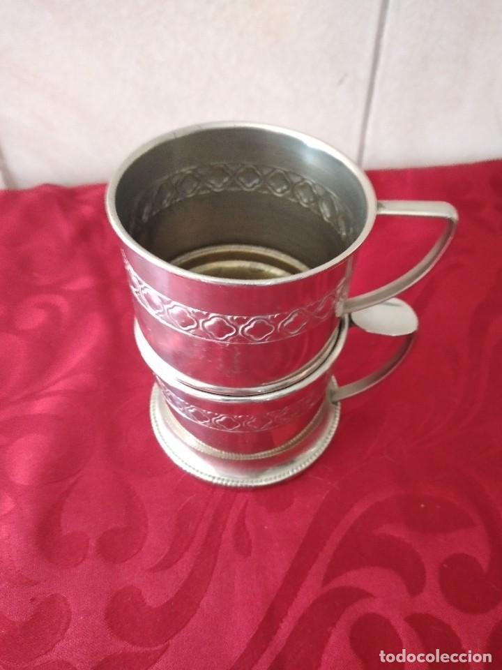 Vintage: Original colador de t&eacute; acero inoxidable. - Foto 2