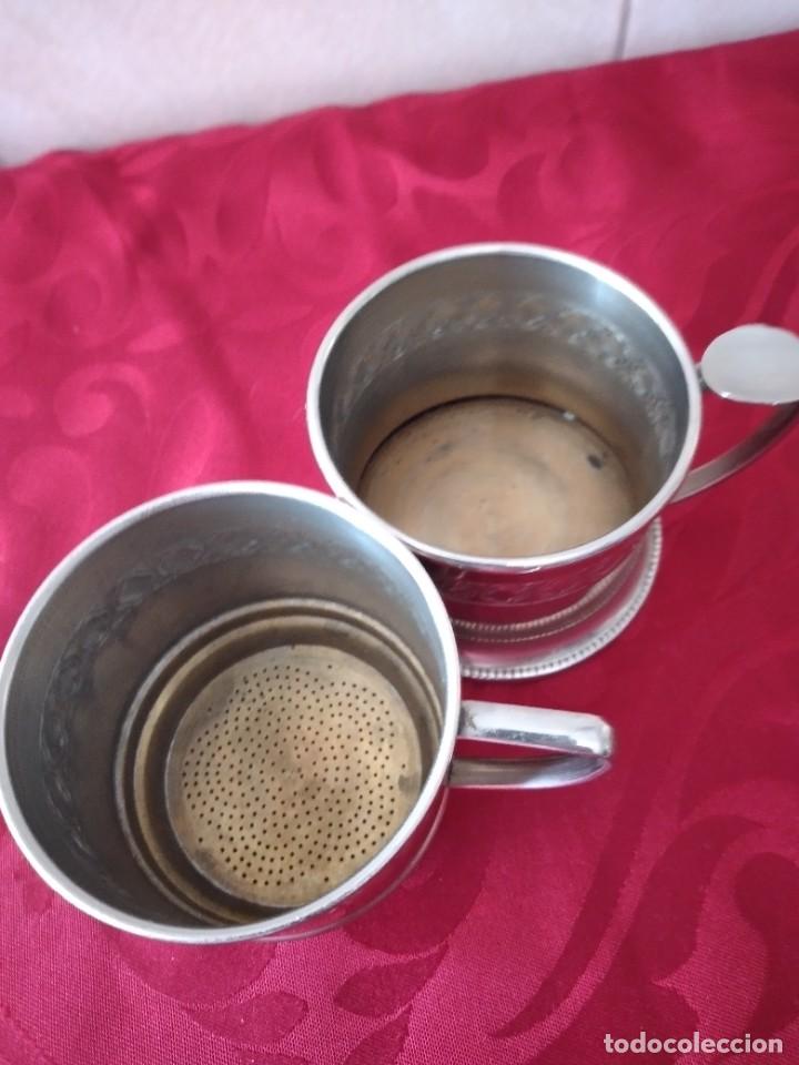 Vintage: Original colador de t&eacute; acero inoxidable. - Foto 3
