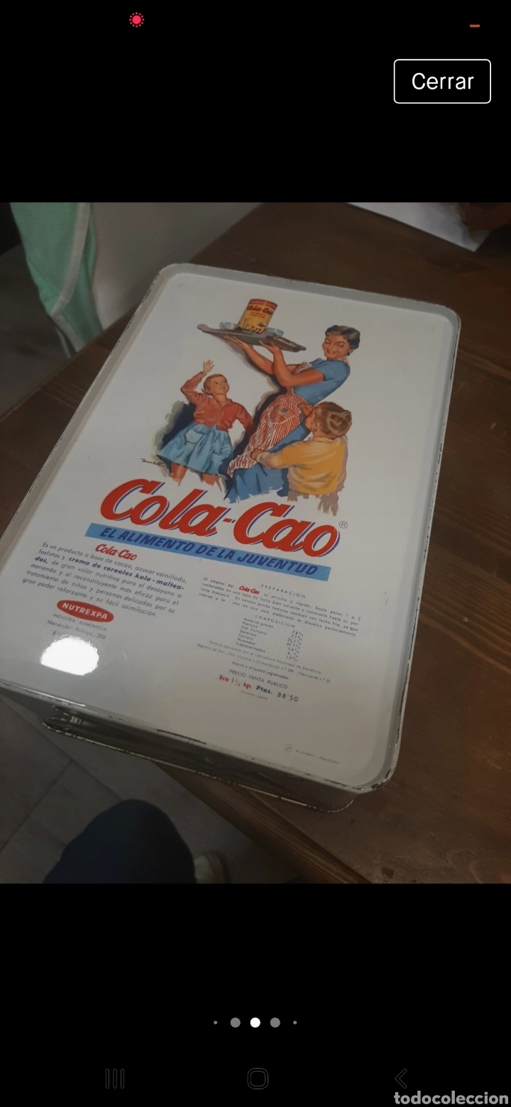 Vintage: Caja cola cao vintage - Foto 1