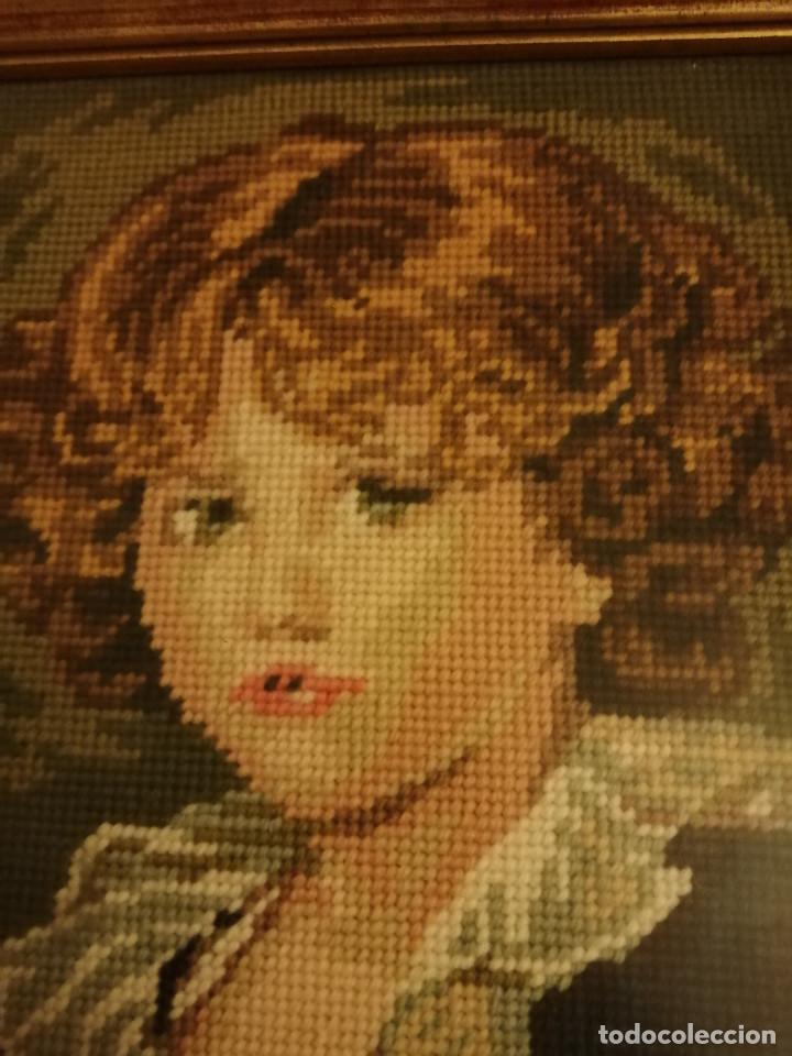 Vintage: CUADRO DE PUNTO DE CRUZ - Foto 2
