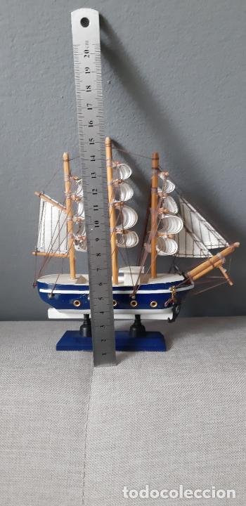 Vintage: VELERO MINIATURA DE COLECCION - Foto 3