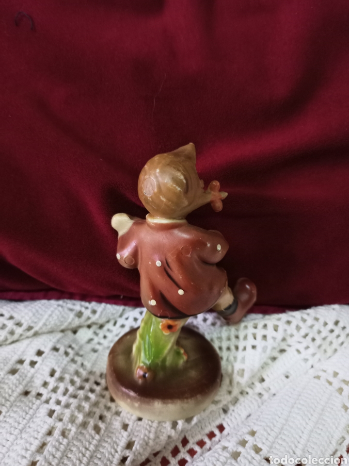 Vintage: Antigua figura de pl&aacute;stico duro. - Foto 2