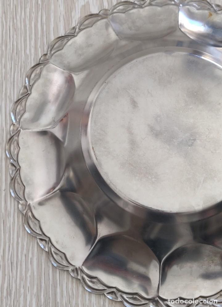 Vintage: Plato de Acero Inoxidable - Foto 4