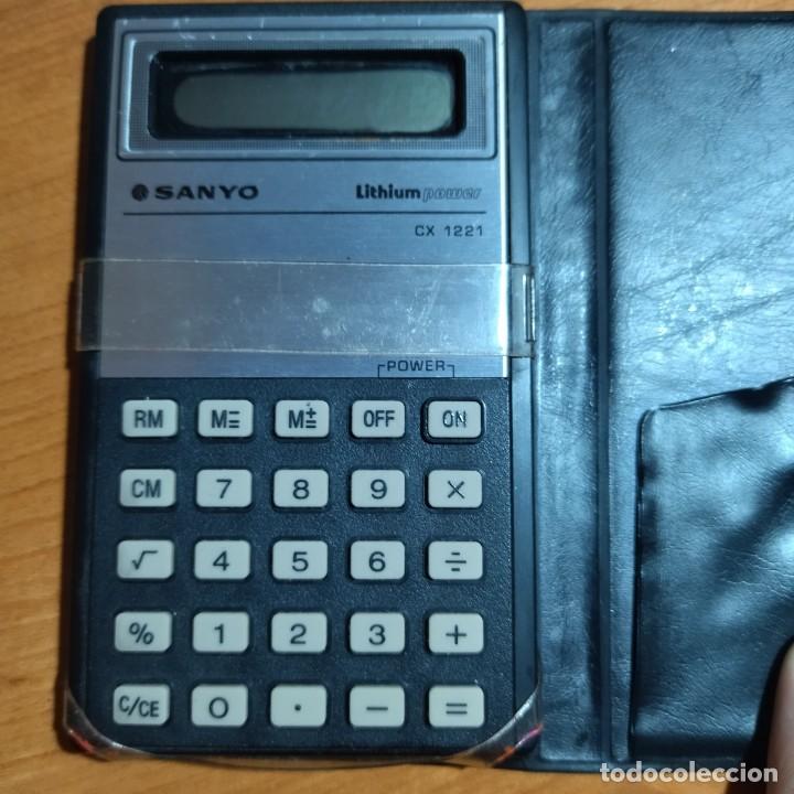 Vintage: Calculadora Sanyo antigua - Foto 1