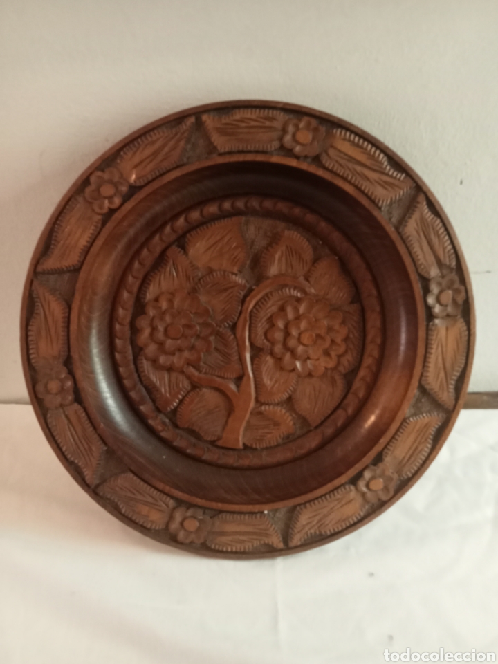Vintage: CENTRO DE MESA MADERA - Foto 1
