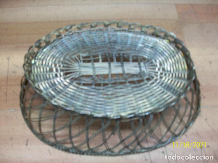 Vintage: ANTIGUA PANERA DE METAL - Foto 3