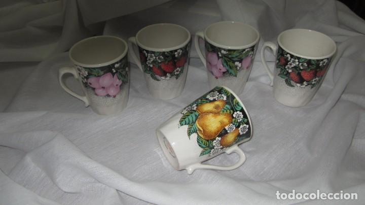 Vintage: 5 TAZAS REGENT STONE