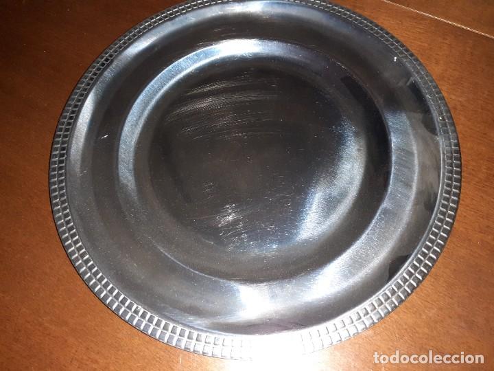 Vintage: Bandeja de acero vintage. - Foto 1
