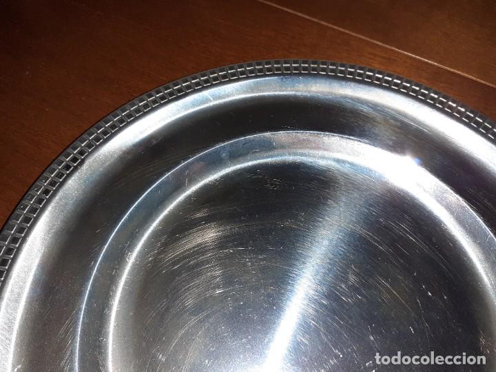 Vintage: Bandeja de acero vintage. - Foto 2