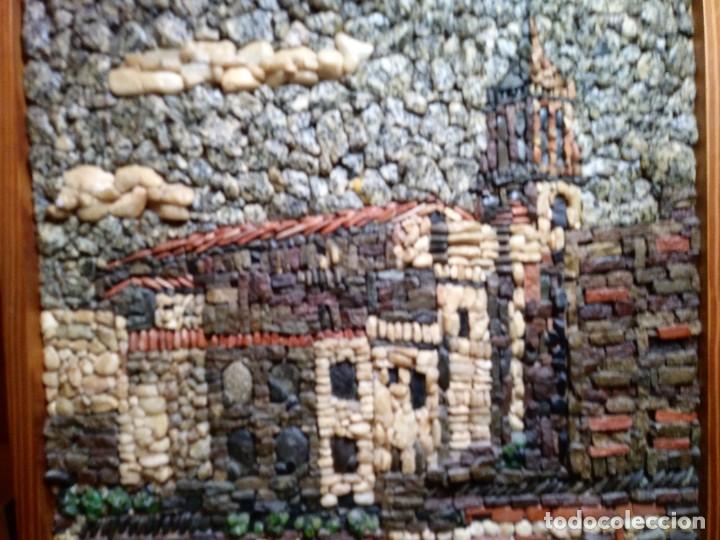 Vintage: Cuadro mosaico hecho con piedras - Foto 7
