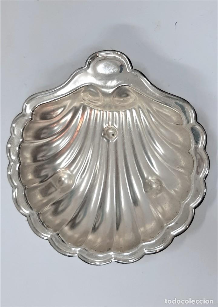 Vintage: Cuenco de caramelo chapado en plata vintage - Foto 5