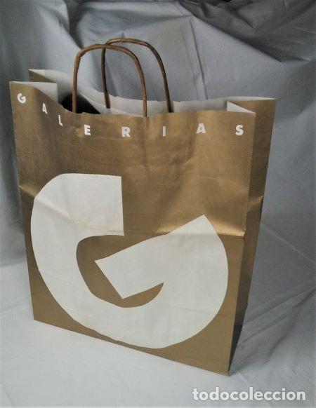 Vintage: Bolsa de papel Galer&iacute;as Preciados. Atrezzo