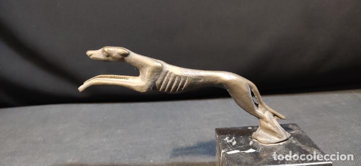 Vintage: BONITO PERRO DE BRONCE, ART DEC&Oacute; - Foto 3