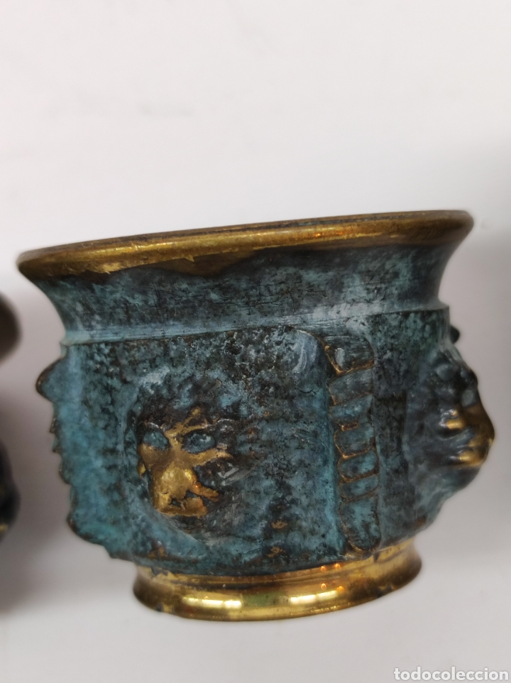 Vintage: Varios y peque&ntilde;os morteros de colecci&oacute;n. - Foto 5