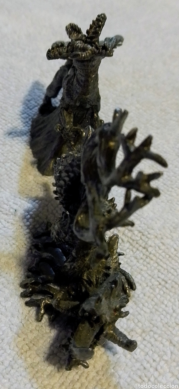 Vintage: FIGURAS DE PLOMO DE DRAGONES - Foto 8