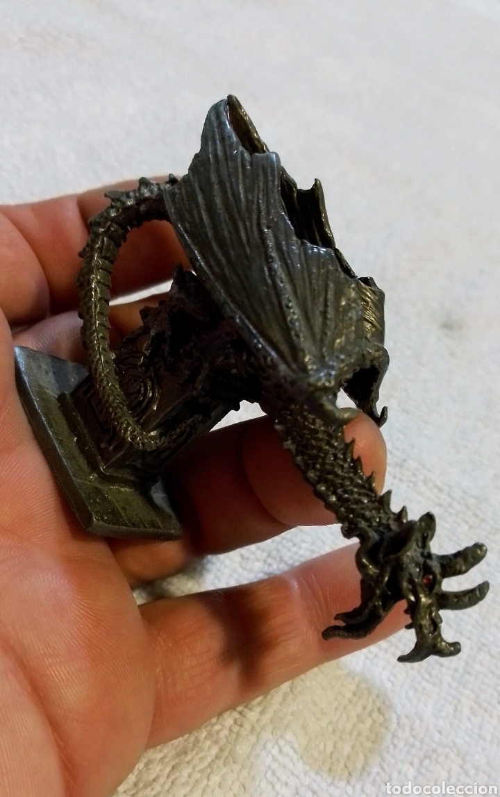 Vintage: FIGURAS DE PLOMO DE DRAGONES - Foto 9