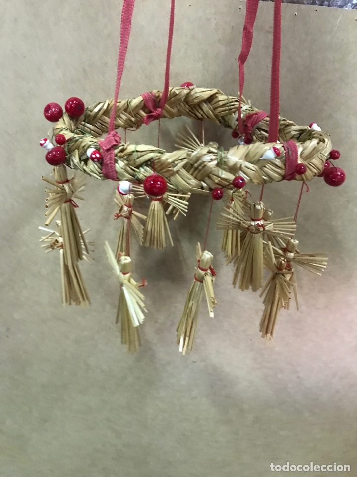 Vintage: Lote decoraci&oacute;n para navidad a&ntilde;os 80&rsquo;