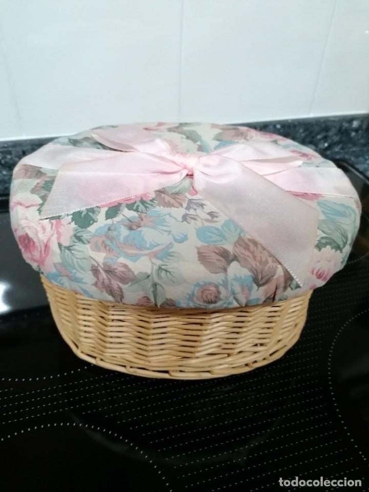 Vintage: C9 - cesta de mimbre con tapa. - Foto 1