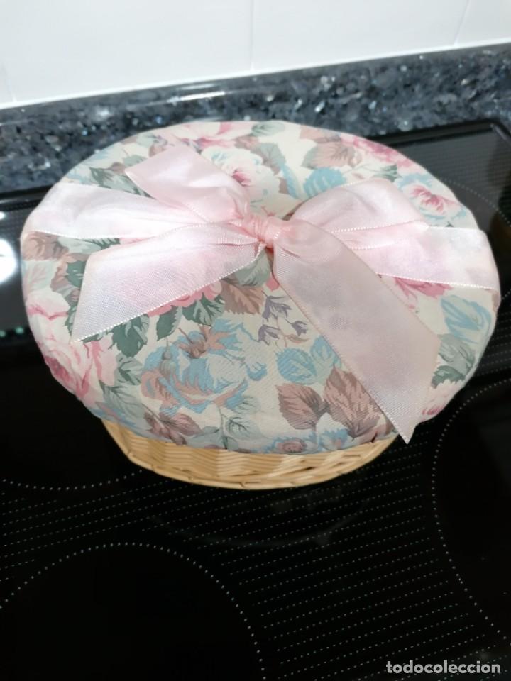 Vintage: C9 - cesta de mimbre con tapa. - Foto 2
