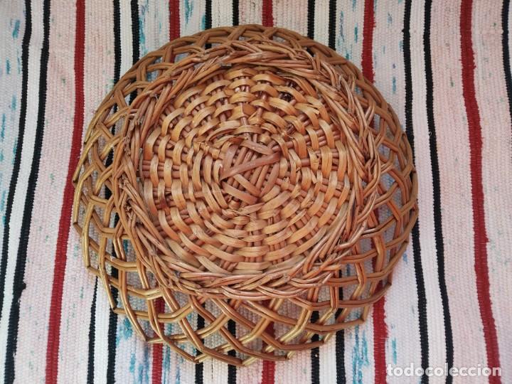 Vintage: CESTA MIMBRE - PANERA - FRUTERO - Foto 3