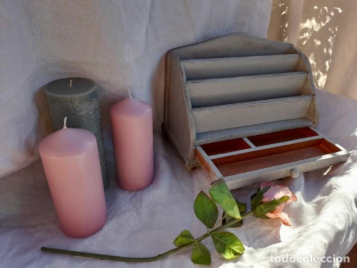 Vintage: Porta-cartas madera - Foto 2