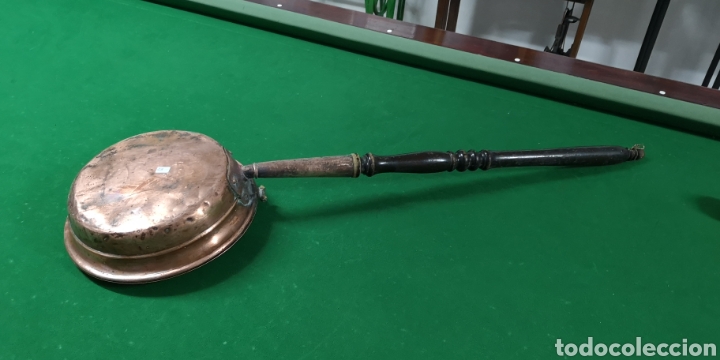 Vintage: Calentador de cama a carb&oacute;n