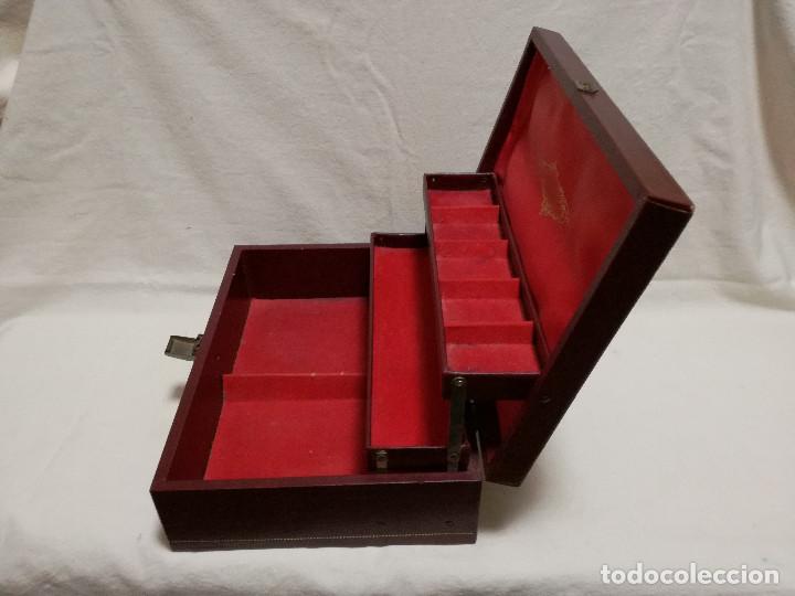 Vintage: CAJA / JOYERO / COFRE - MARCA CHENEY ENGLAND (SIN LLAVE) - Foto 4