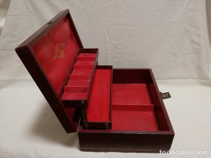 Vintage: CAJA / JOYERO / COFRE - MARCA CHENEY ENGLAND (SIN LLAVE) - Foto 5