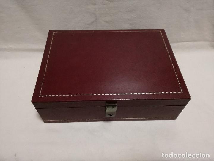 Vintage: CAJA / JOYERO / COFRE - MARCA CHENEY ENGLAND (SIN LLAVE) - Foto 23