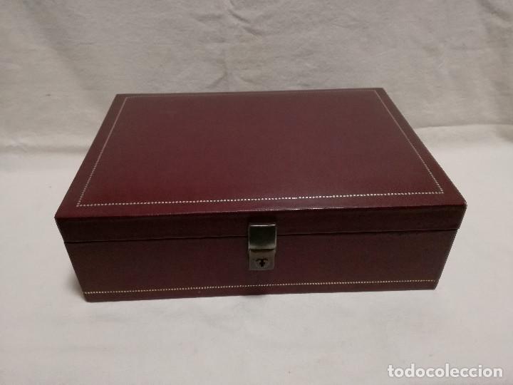 Vintage: CAJA / JOYERO / COFRE - MARCA CHENEY ENGLAND (SIN LLAVE) - Foto 24