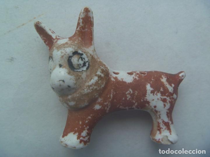 Vintage: ANTIGUO PALILLERO EN FORMA DE BURRO , DE PASTA PARECE