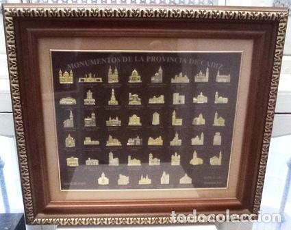 Vintage: CUADRO, MONUMENTOS DE LA PROVINCIA DE CADIZ. CUADROINSIGNIA-47