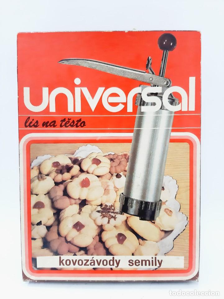 Vintage: Juego de jeringas para dulces de cocina de Checoslovaquia(2.4)