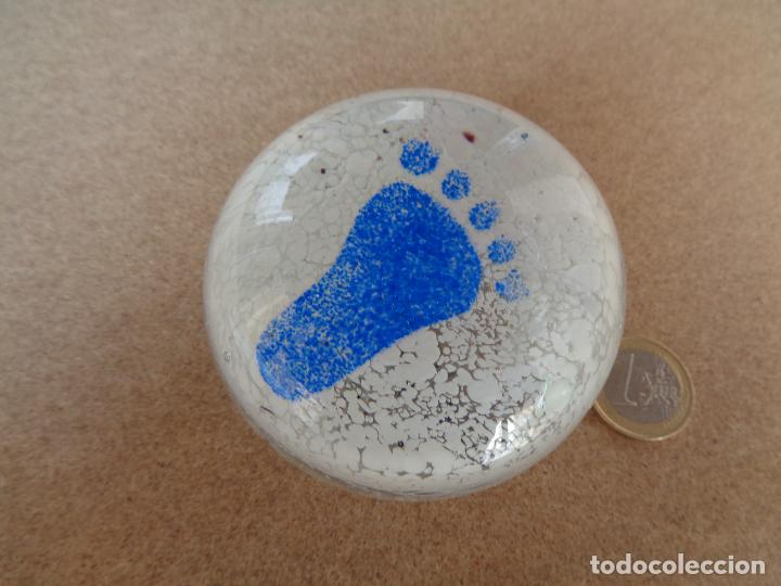 Vintage: CURIOSO PISAPAPELES DE CRISTAL - Foto 3