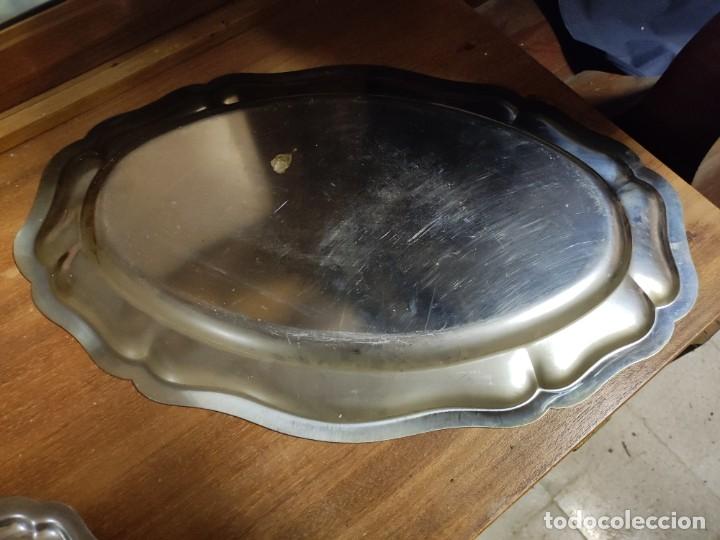 Vintage: Bandeja acero inoxidable. - Foto 2