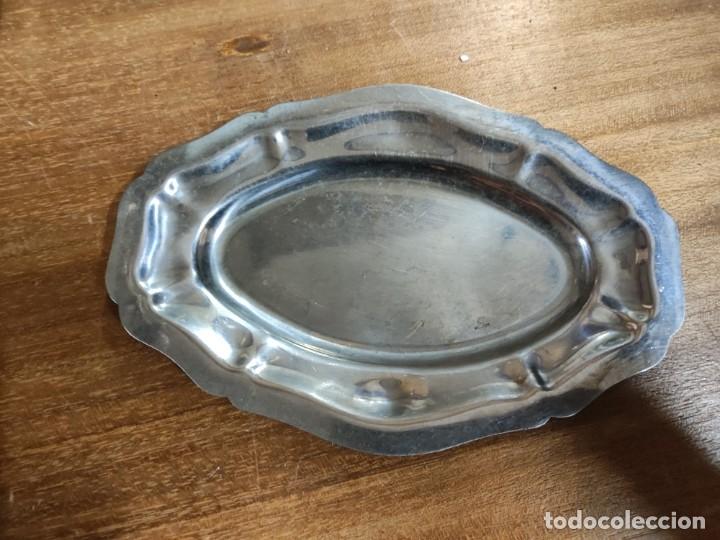 Vintage: Bandeja acero inoxidable. - Foto 1