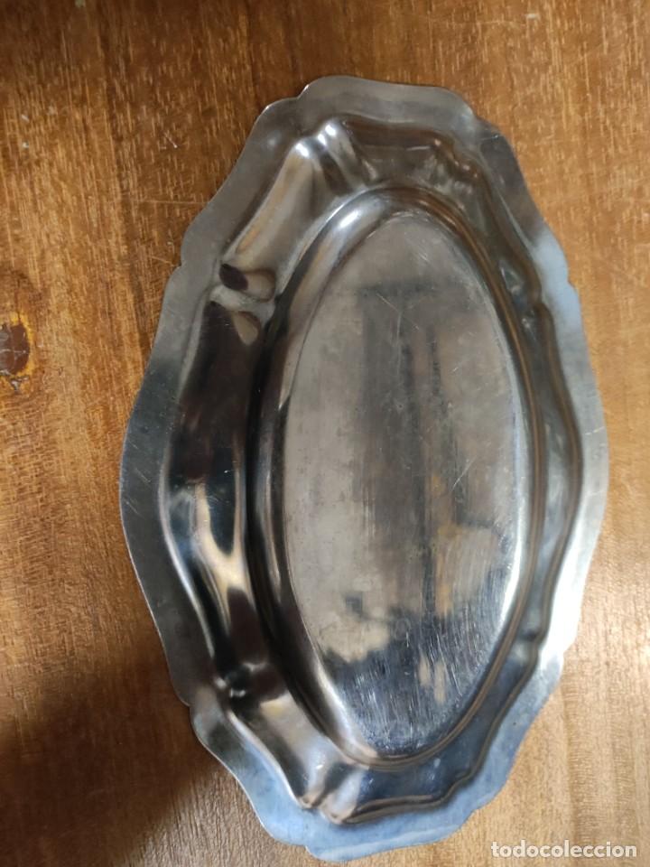 Vintage: Bandeja acero inoxidable. - Foto 2