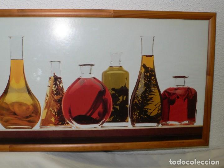 Vintage: CUADRO DECORACI&Oacute;N BOTELLAS - Foto 3