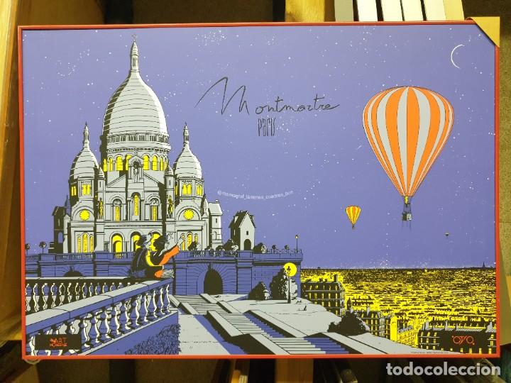 Vintage: MONTMARTRE. PARIS. MAMAGRAF CUADROS
