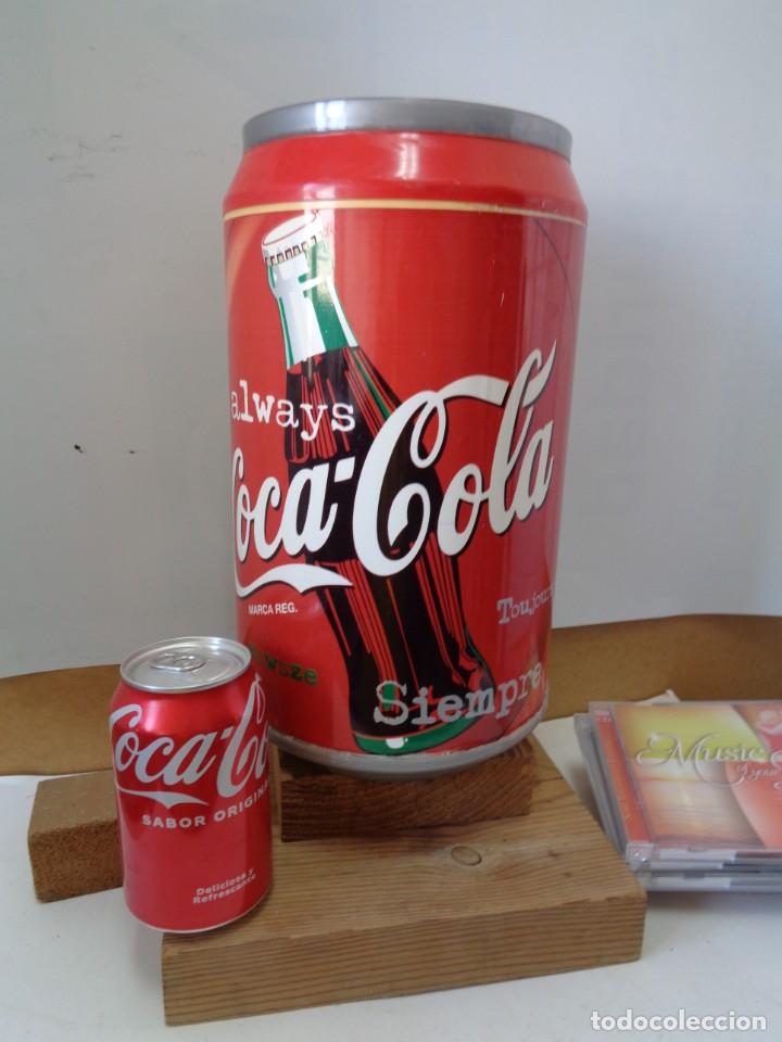 Vintage: &iexcl;&iexcl; BOTE COCA - COLA. PORTA CDs. ORIGINAL . (c.) !! - Foto 2