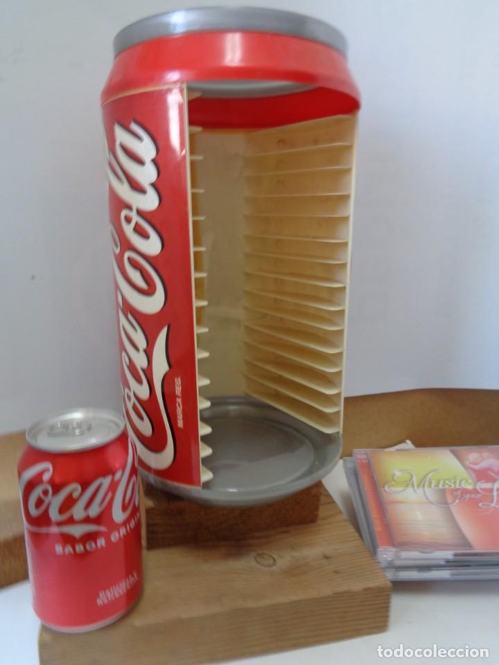 Vintage: &iexcl;&iexcl; BOTE COCA - COLA. PORTA CDs. ORIGINAL . (c.) !! - Foto 5