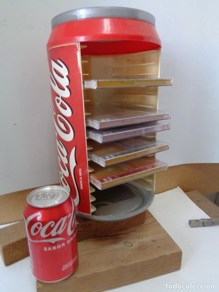 Vintage: &iexcl;&iexcl; BOTE COCA - COLA. PORTA CDs. ORIGINAL . (c.) !! - Foto 6