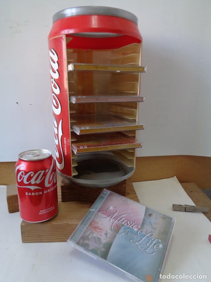 Vintage: &iexcl;&iexcl; BOTE COCA - COLA. PORTA CDs. ORIGINAL . (c.) !! - Foto 7