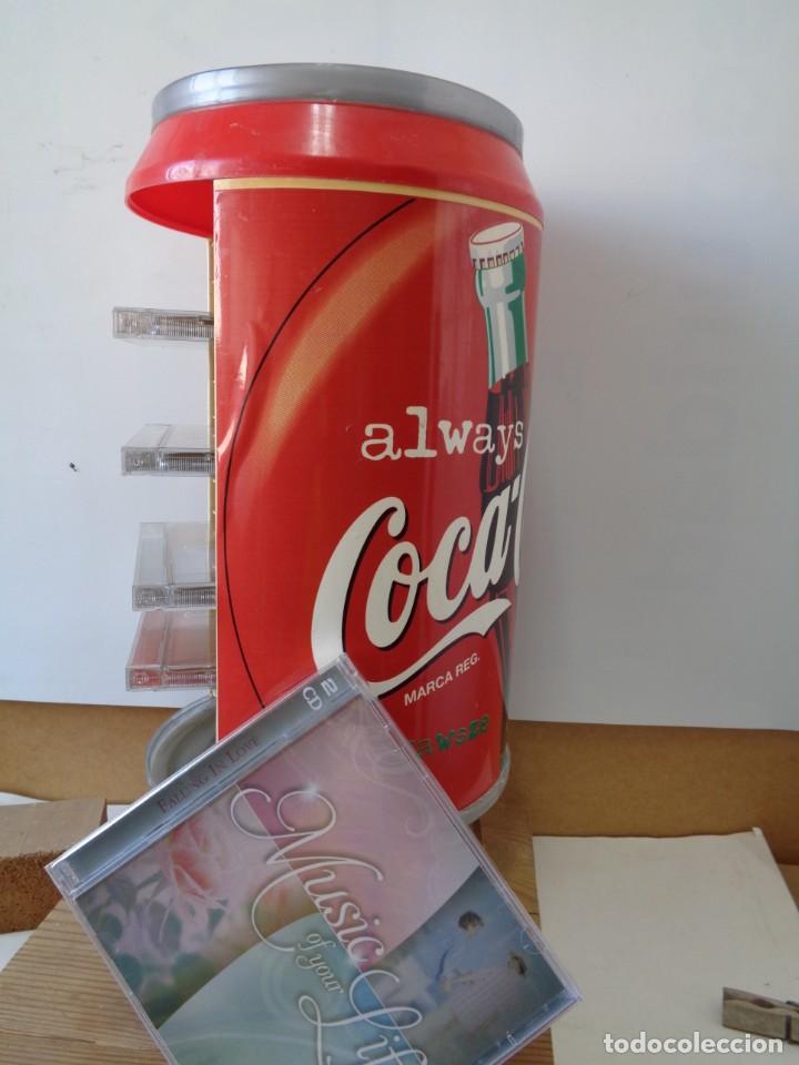 Vintage: &iexcl;&iexcl; BOTE COCA - COLA. PORTA CDs. ORIGINAL . (c.) !! - Foto 8