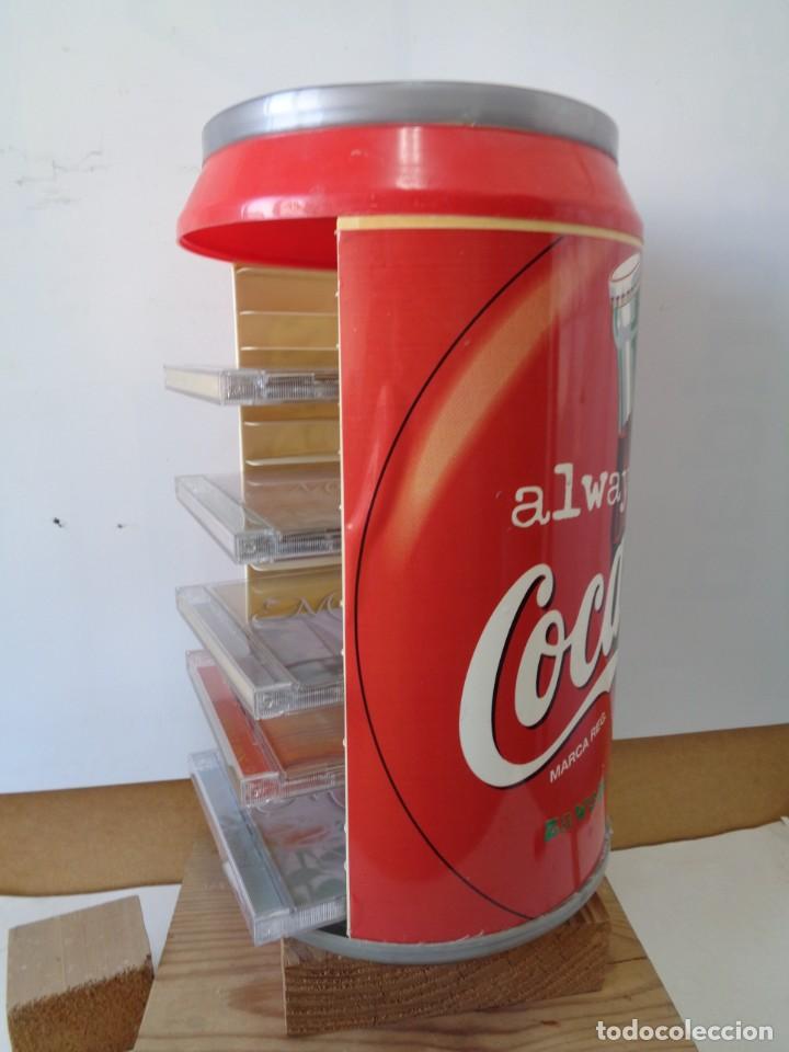 Vintage: &iexcl;&iexcl; BOTE COCA - COLA. PORTA CDs. ORIGINAL . (c.) !! - Foto 9