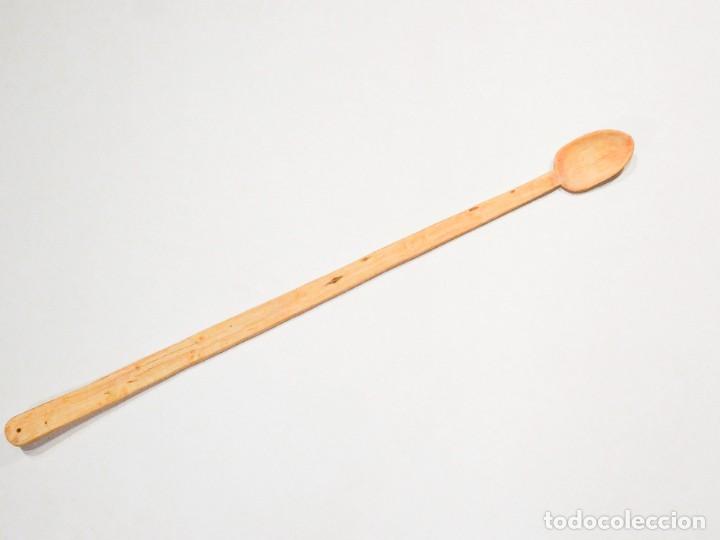 Vintage: Cuchara larga Cuchar&oacute;n madera 68 cm #2 - Foto 1