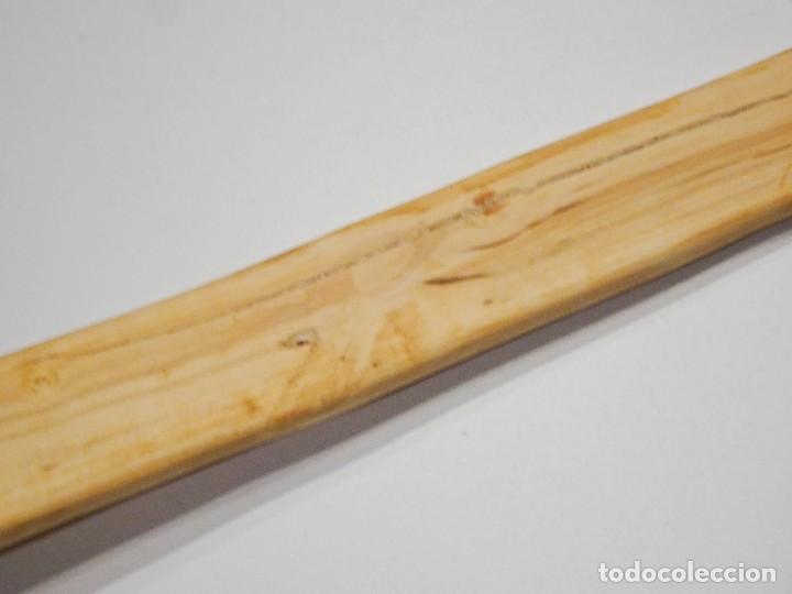 Vintage: Cuchara larga Cuchar&oacute;n madera 68 cm #2 - Foto 3
