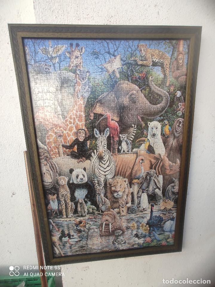 Vintage: cuadro con un puzzle - Foto 3