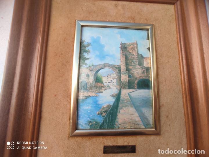 Vintage: cuadro con dibujo en chapa - Foto 2