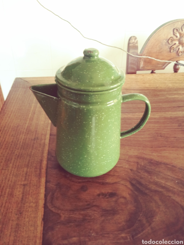 Vintage: Cafetera vintage esmaltada - Foto 2